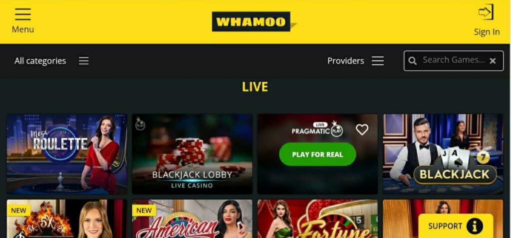 Whamoo Casino Review - 2026