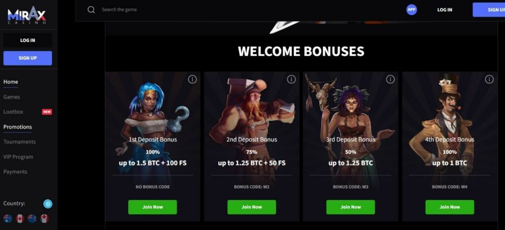 Mirax Casino Review - 2026