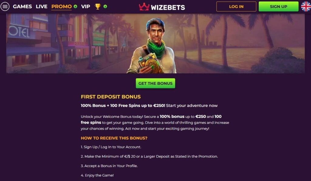 Wizebets Casino Review - 2026 4 Wizebets Casino Review - 2026