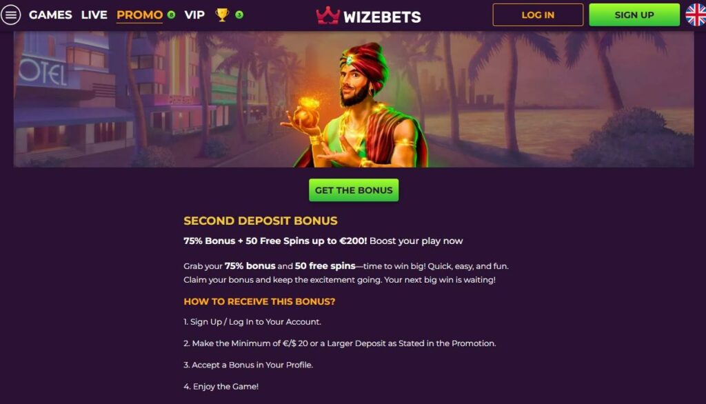 Wizebets Casino Review - 2026 5 Wizebets Casino Review - 2026