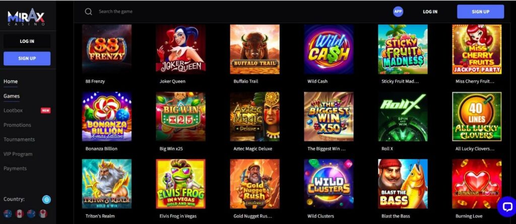 Mirax Casino Review - 2026