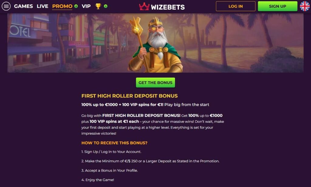 Wizebets Casino Review - 2026 7 Wizebets Casino Review - 2026