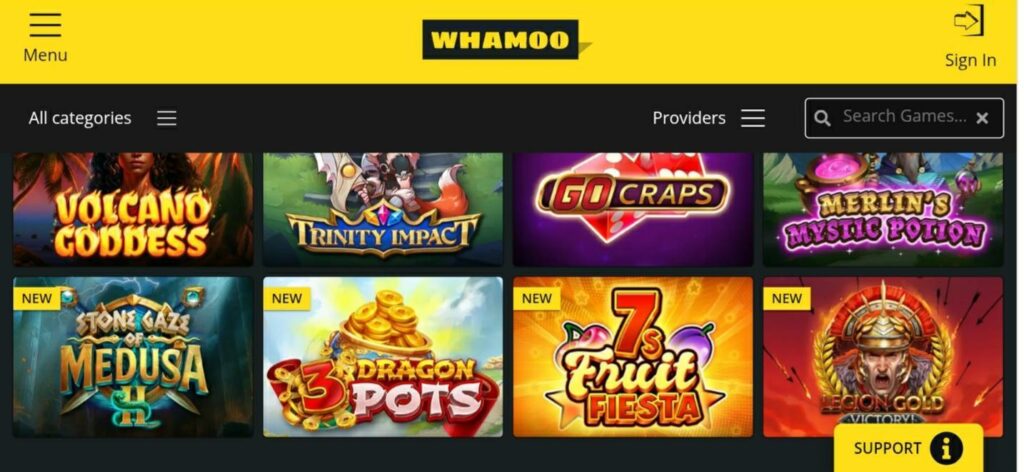 Whamoo Casino Review - 2026