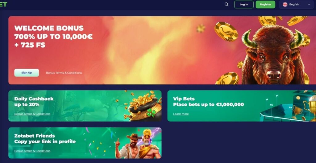 Zotabet Casino Review - 2026