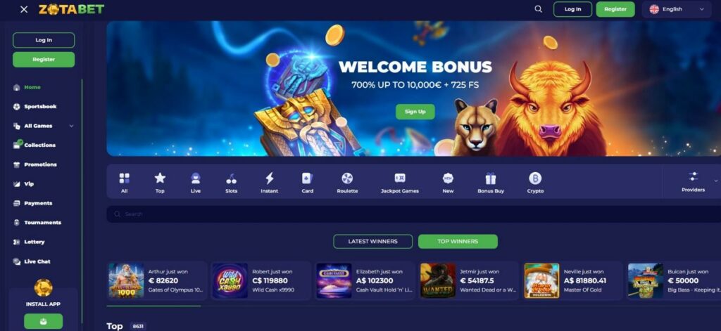 Zotabet Casino Review - 2026