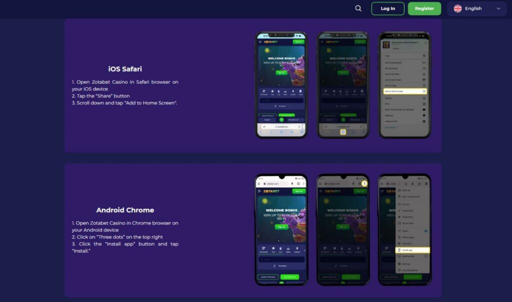 Zotabet Casino Review - 2026