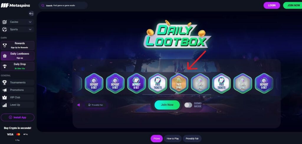 Metaspins Casino Review - 2026 5 Metaspins Casino Review - 2026