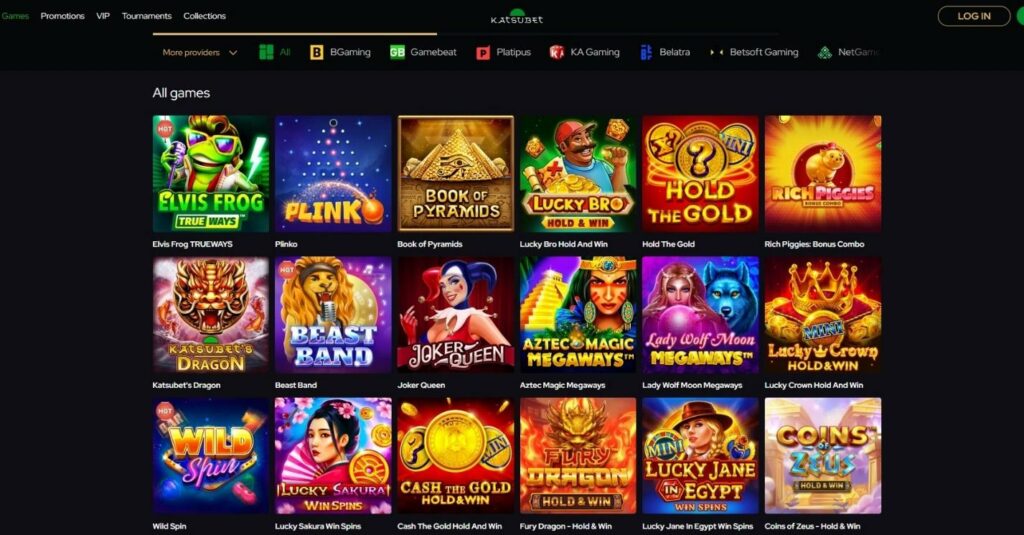 Katsubet Casino Review - 2026
