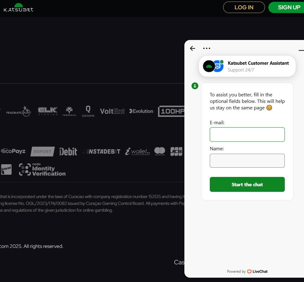 Katsubet Casino Review - 2026