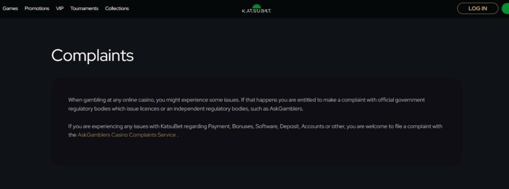 Katsubet Casino Review - 2026