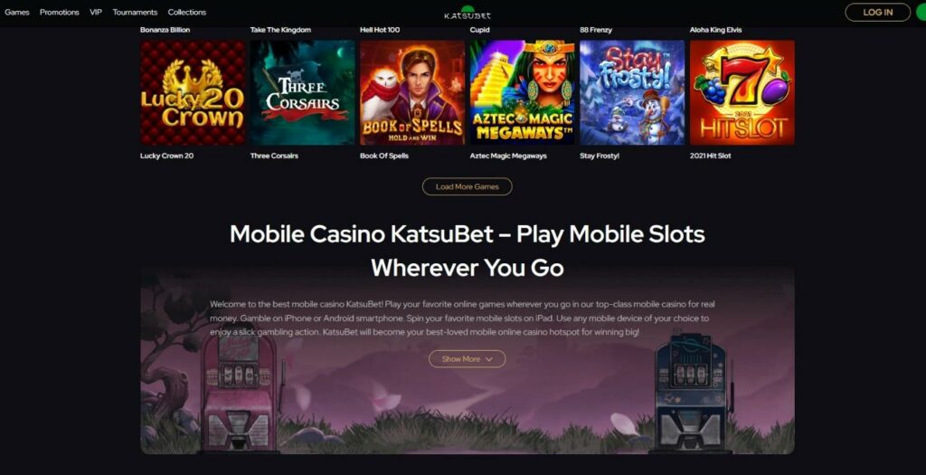 Katsubet Casino Review - 2026