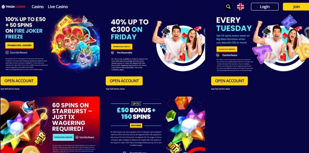 Trada Casino Review - 2026 4 Trada Casino Review - 2026