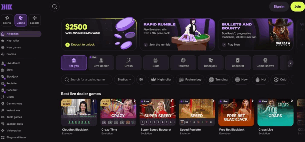 Cloudbet Casino Review - 2026 2 Cloudbet Casino Review - 2026