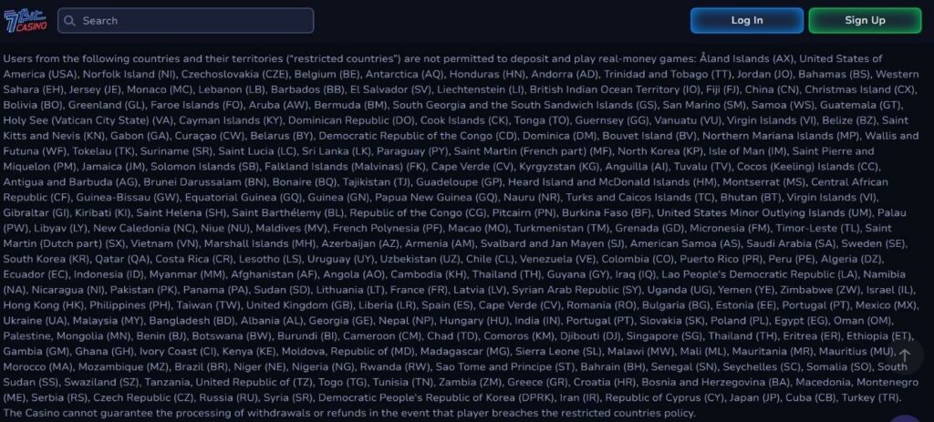 7Bit Casino Review - 2026