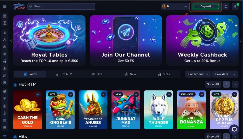 7Bit Casino Review - 2026