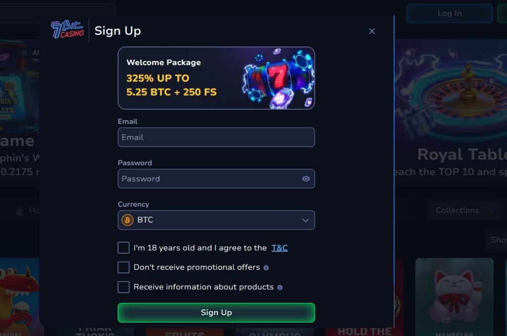 7Bit Casino Review - 2026