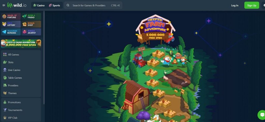 Wild.io Crypto Casino Review - 2026