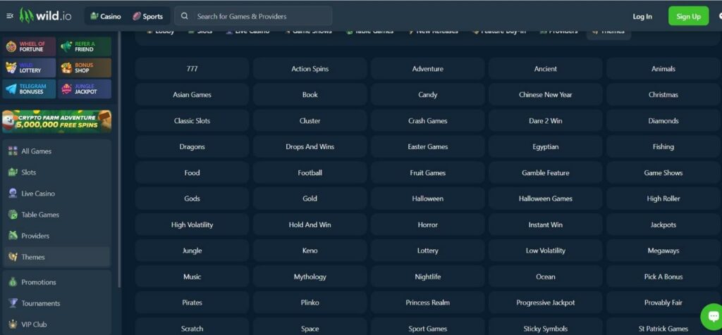 Wild.io Crypto Casino Review - 2026