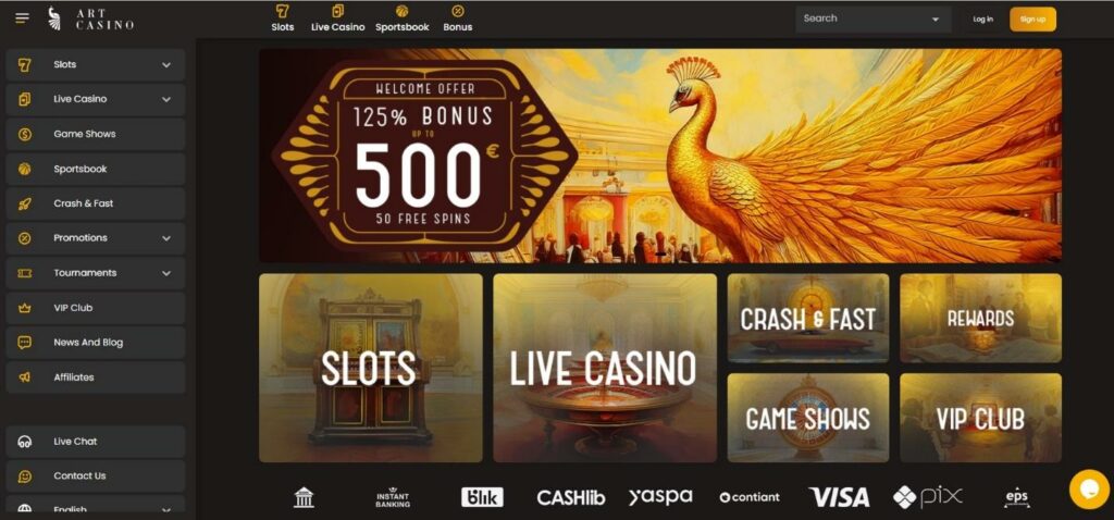 Art Casino Review - 2026