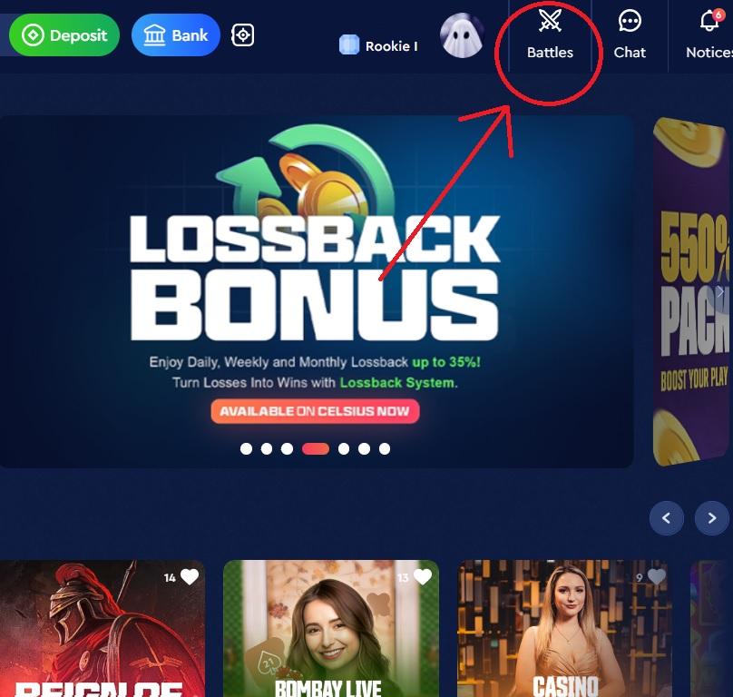 Celsius Casino Review - 2026