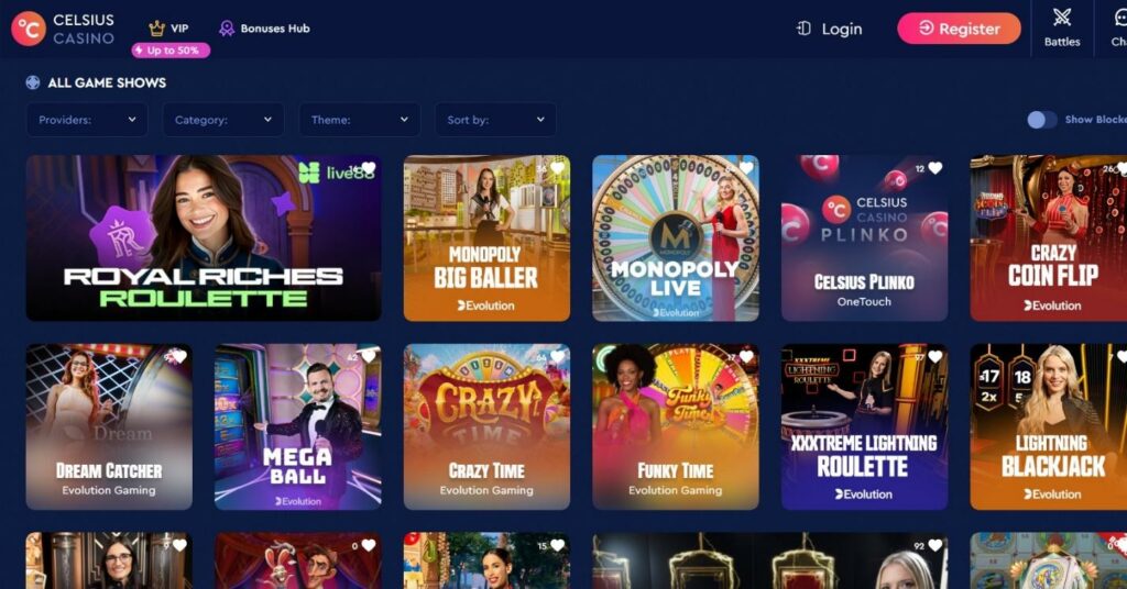 Celsius Casino Review - 2026