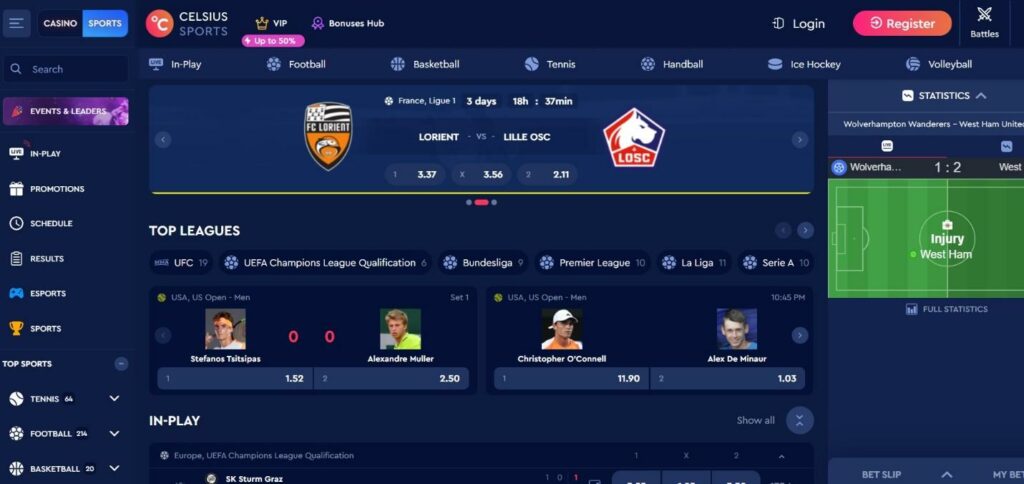 Celsius Casino Review - 2026