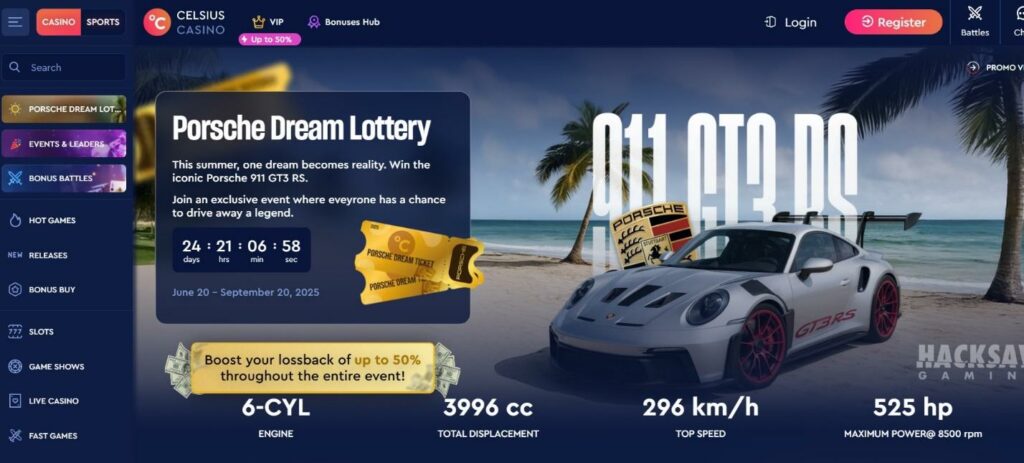 Celsius Casino Review - 2026