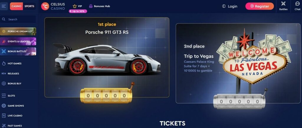 Celsius Casino Review - 2026