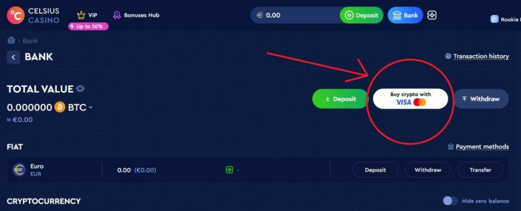 Celsius Casino Review - 2026