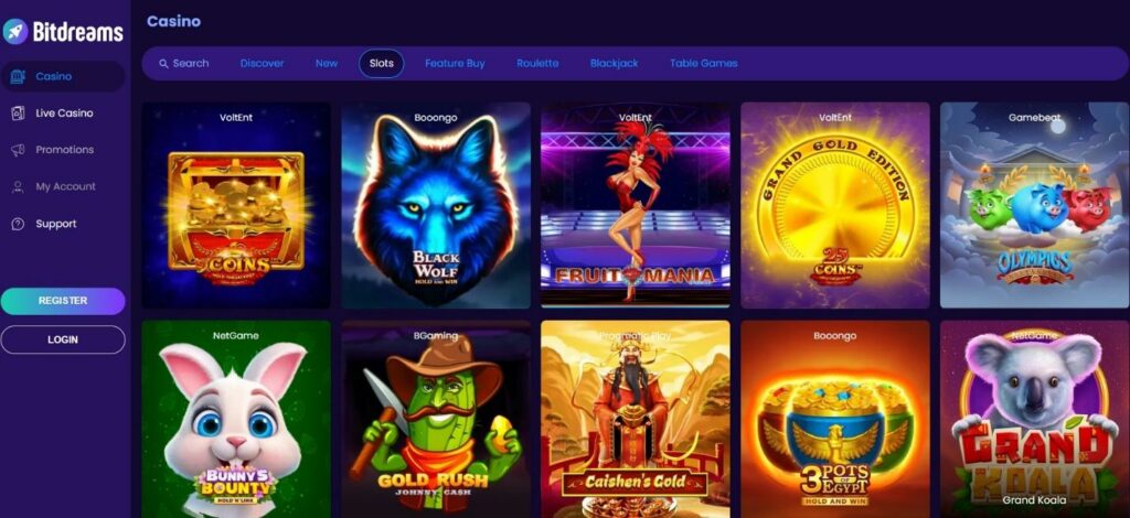 Bitdreams Casino Review - 2026