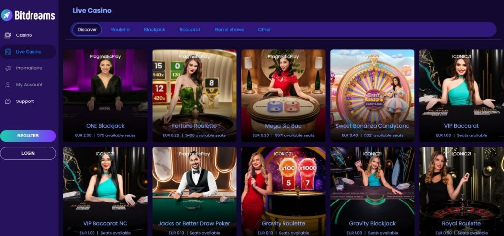 Bitdreams Casino Review - 2026