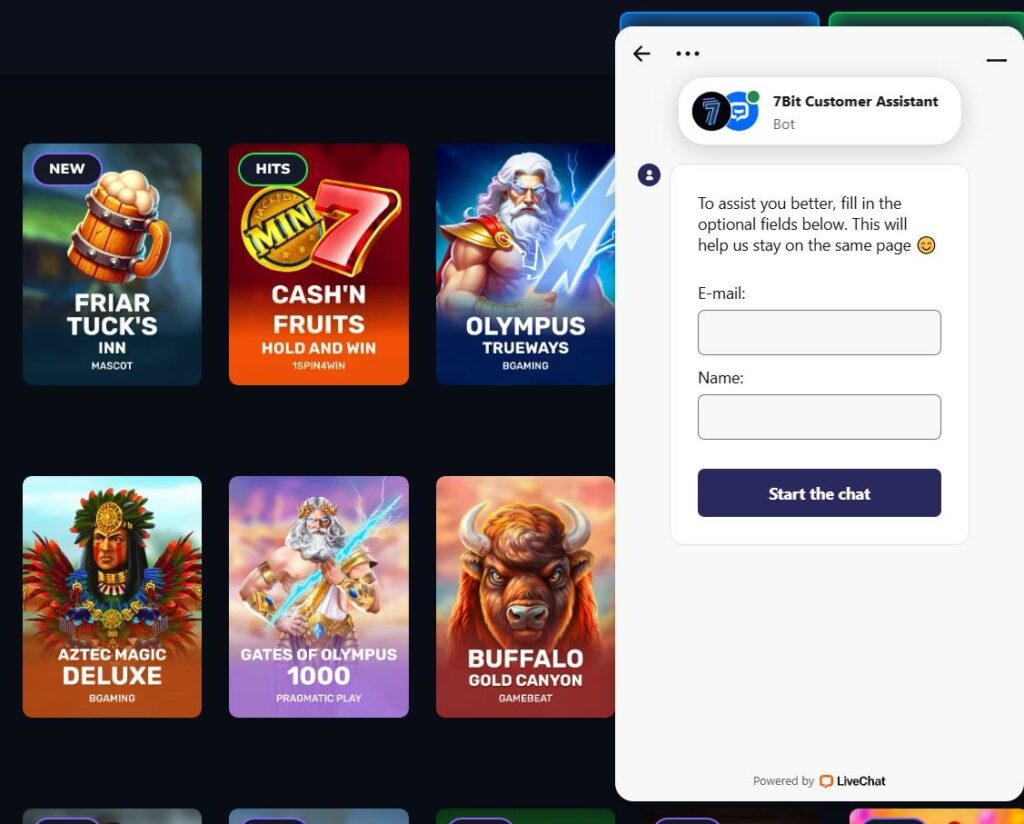 7Bit Casino Review - 2026