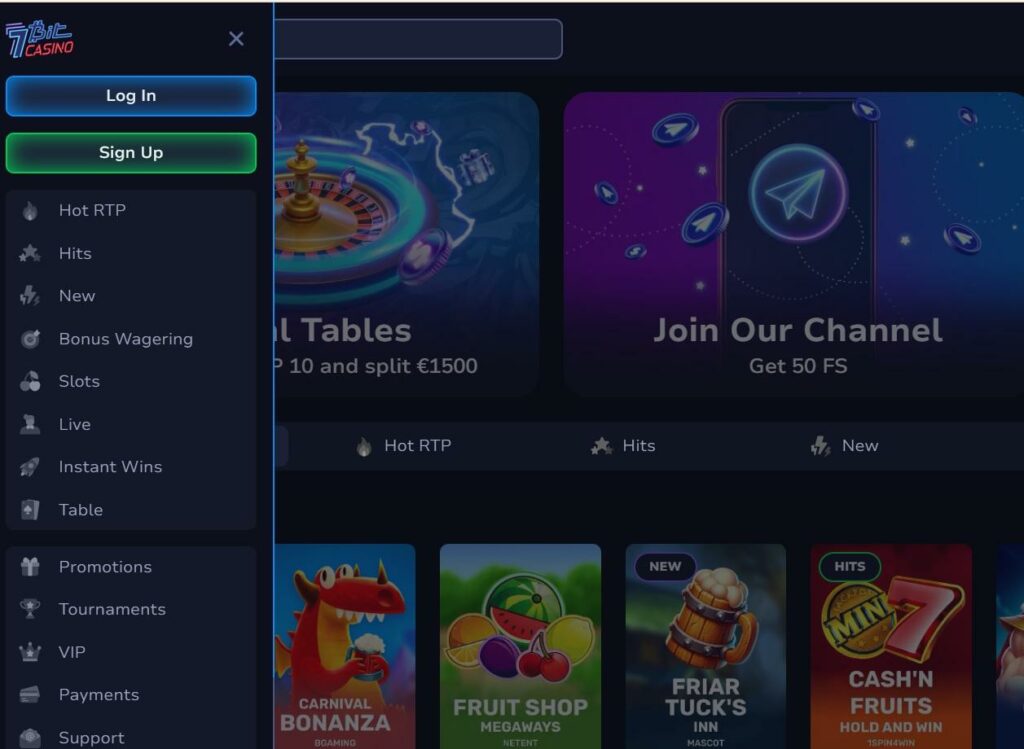 7Bit Casino Review - 2026