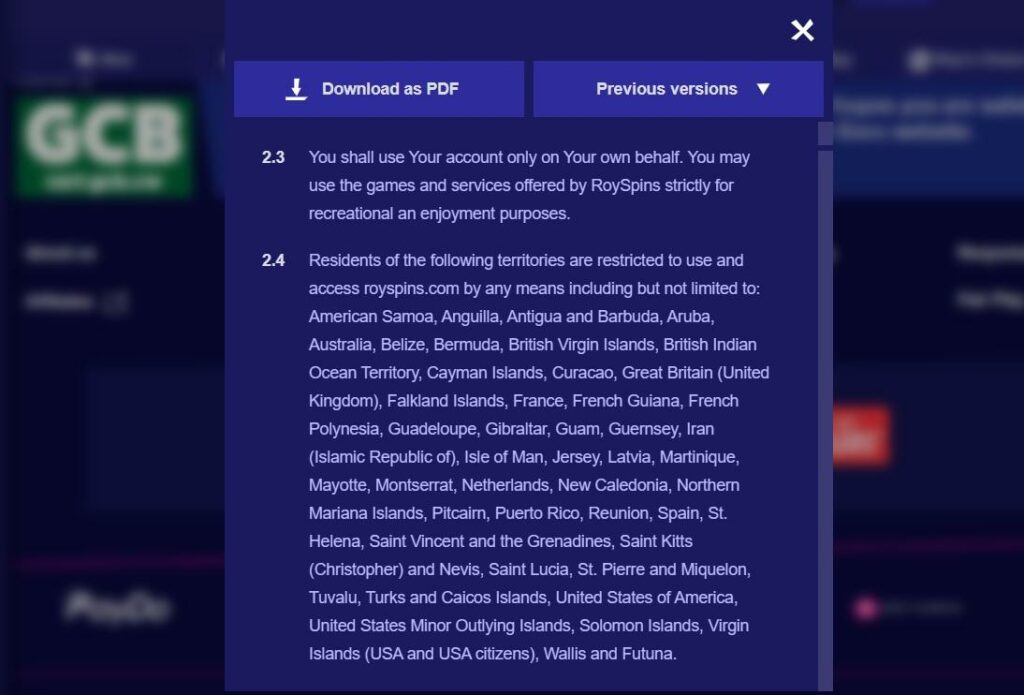 Royspins Casino Review - 2026 2 Royspins Casino Review - 2026