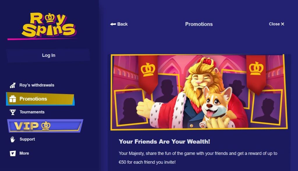 Royspins Casino Review - 2026 6 Royspins Casino Review - 2026