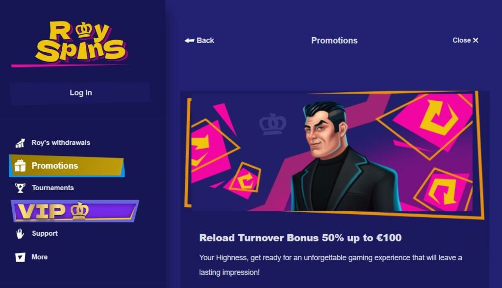 Royspins Casino Review - 2026 7 Royspins Casino Review - 2026