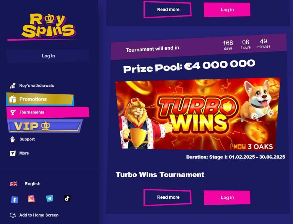 Royspins Casino Review - 2026 16 Royspins Casino Review - 2026