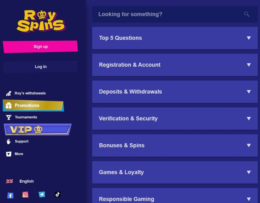 Royspins Casino Review - 2026 20 Royspins Casino Review - 2026