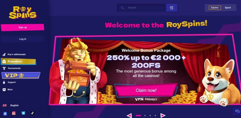 Royspins Casino Review - 2026 21 Royspins Casino Review - 2026