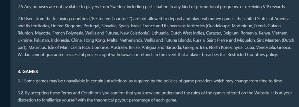 Wild.io Crypto Casino Review - 2026