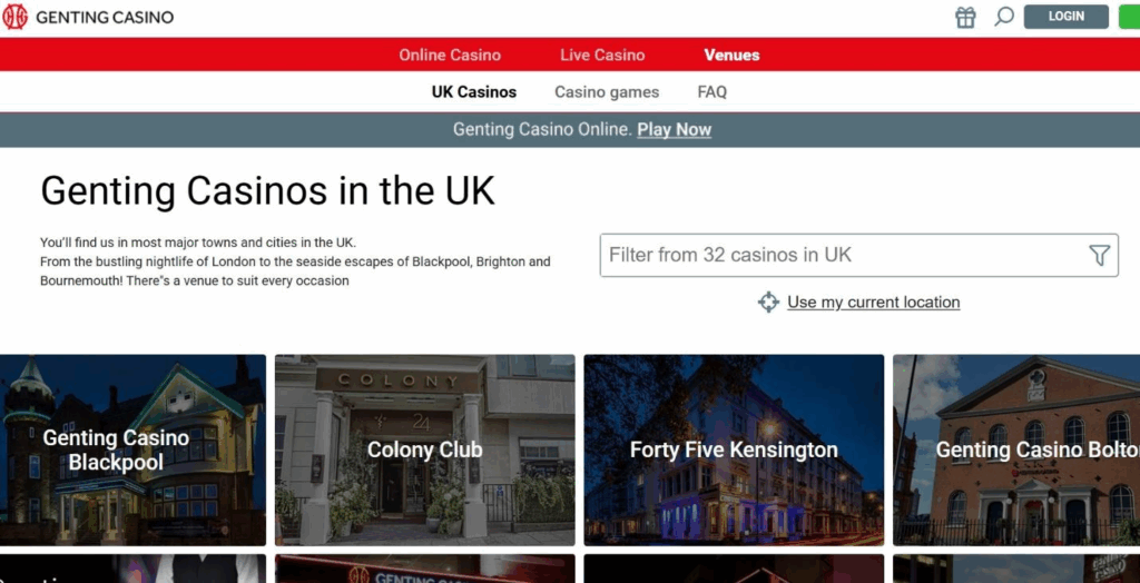 Genting Casino Review - 2026