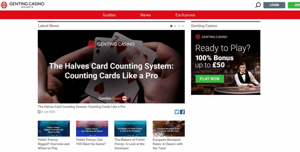 Genting Casino Review - 2026