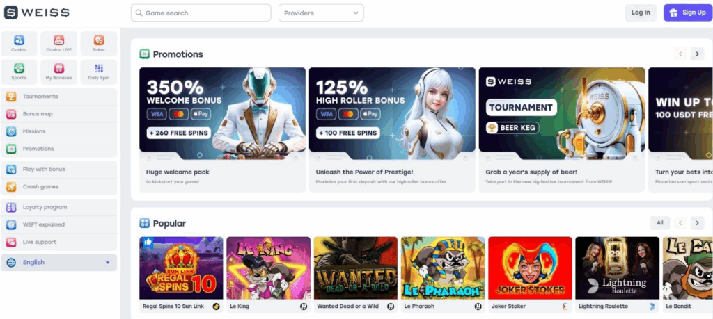 Weiss Casino Review - 2026 29 Weiss Casino Review - 2026