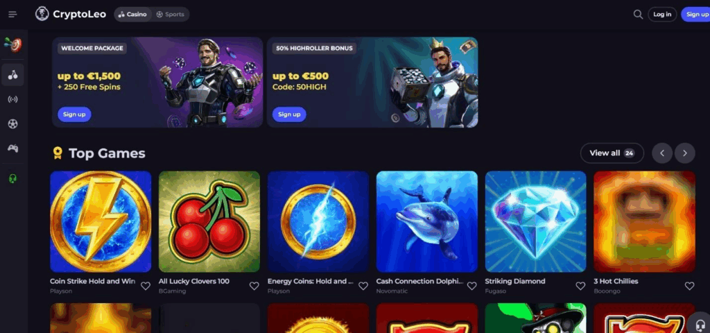 Cryptoleo Casino Review - 2026