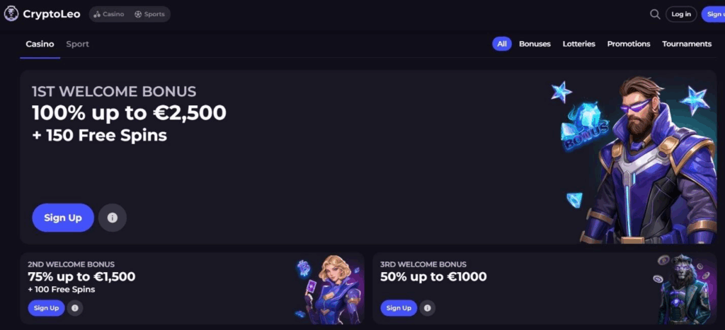 Cryptoleo Casino Review - 2026