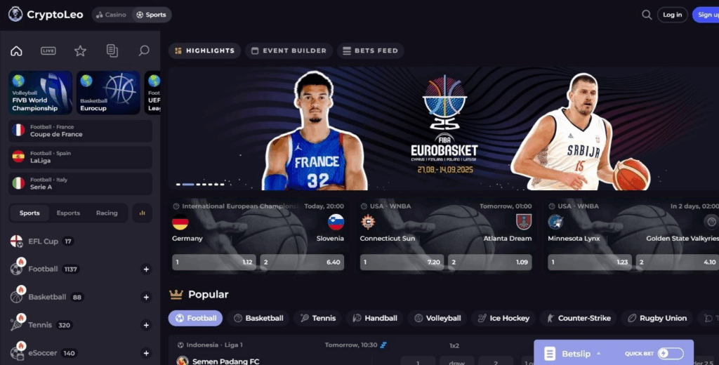 Cryptoleo Casino Review - 2026