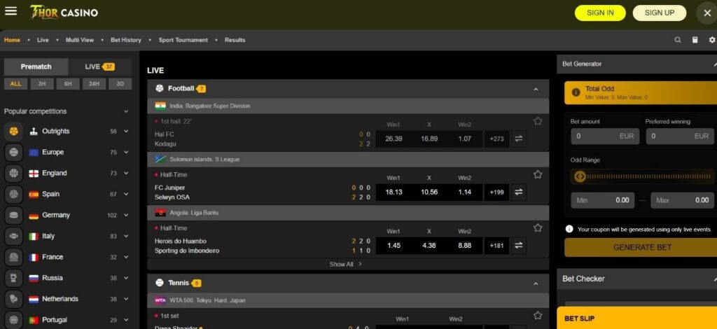 Thor Casino Review - 2026 18 Thor Casino Review - 2026