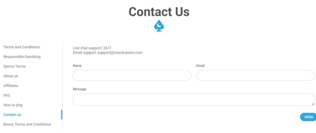 Mond Casino Review - 2026