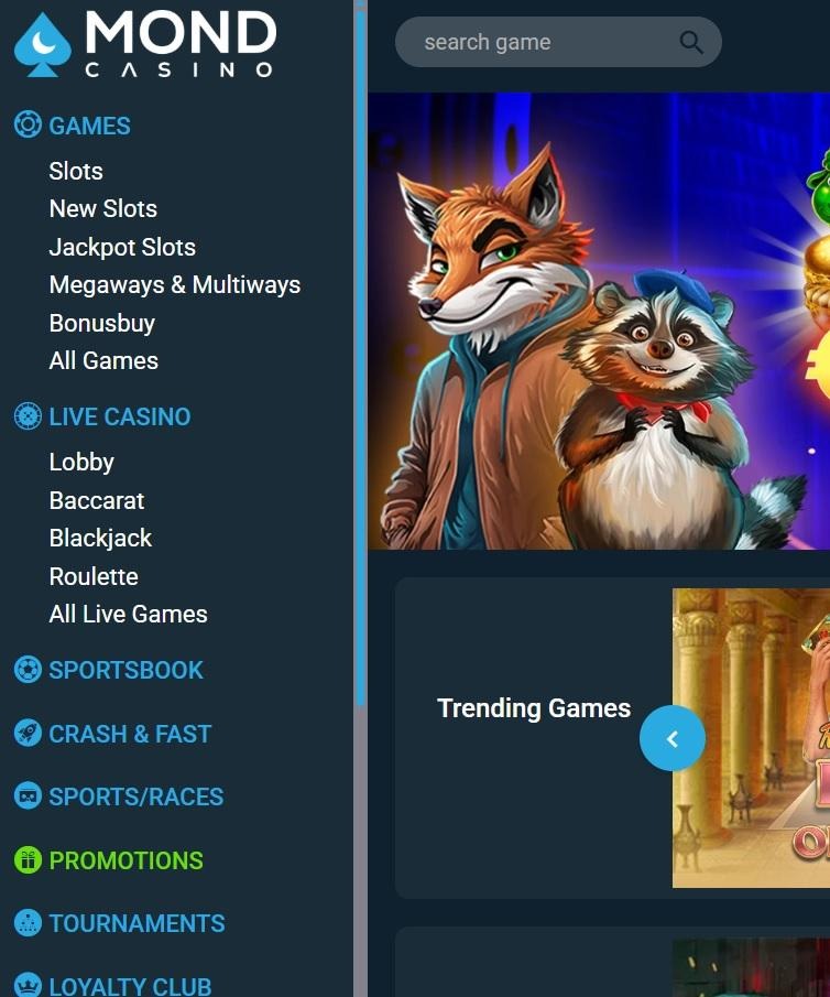Mond Casino Review - 2026