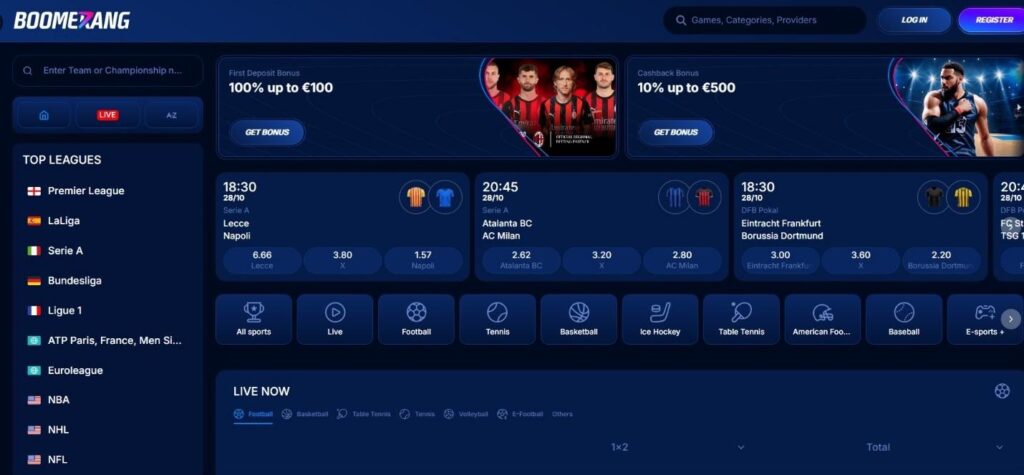 Boomerang-Bet Casino Review - 2026